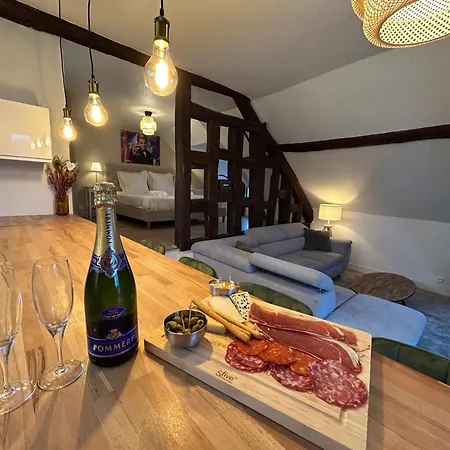 Le Gatsby - Cosy Flat Hyper-centre Appartement Senlis (Oise)